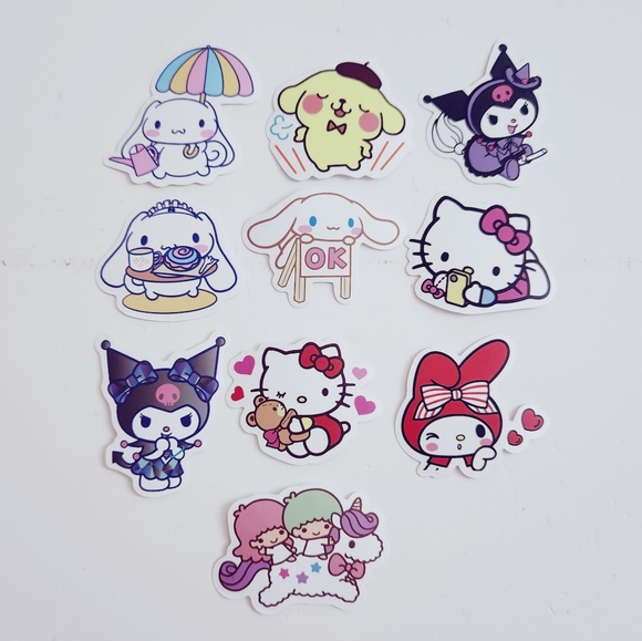 🔮3/$15 50pcs Sanrio Stickers - Picture 5 of 7